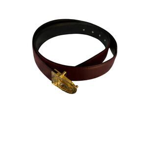 Vintage Celine Triumph Double Sided Belt